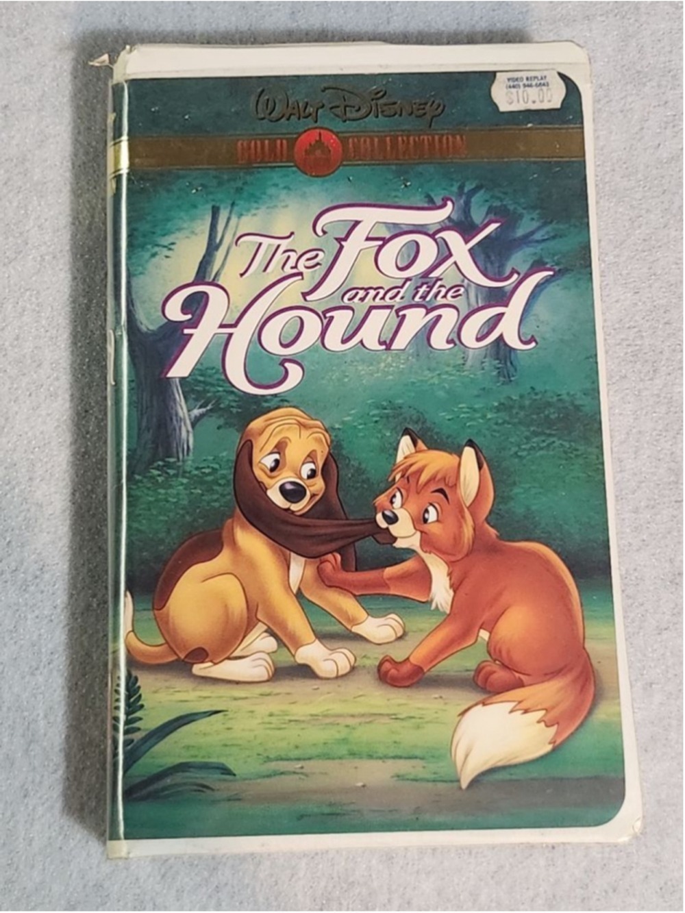 Set of 3Vintage Walt Disney VHS Tapes The Fox and the Hound, Pinocchio, Aladdin - Picture 2 of 10